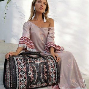 Weekend Getaway Handmade Bag - Gusi Weekender Bag